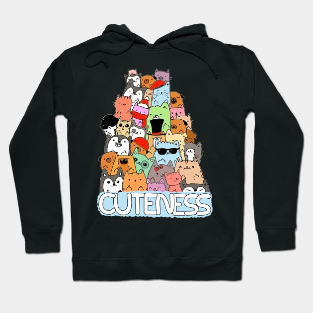 Cuteness Hoodie by OneWeirdDude